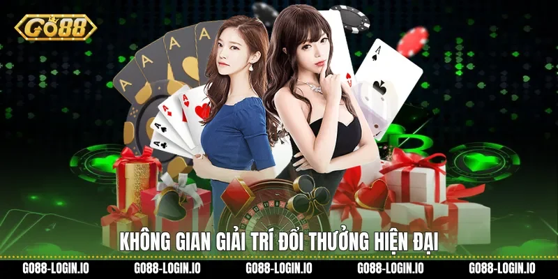 Không gian giải trí đổi thưởng hiện đại