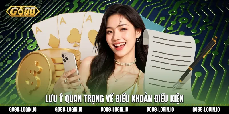 Lưu ý quan trọng về Điều khoản điều kiện