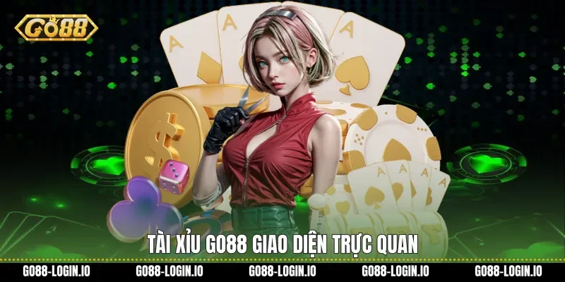 Tài xỉu Go88 giao diện trực quan